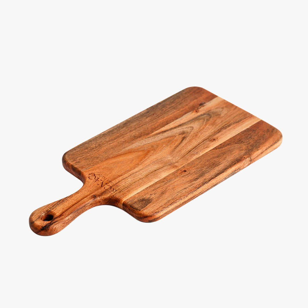 Premium Acacia Oar-Style Face-Grain Cutting Board