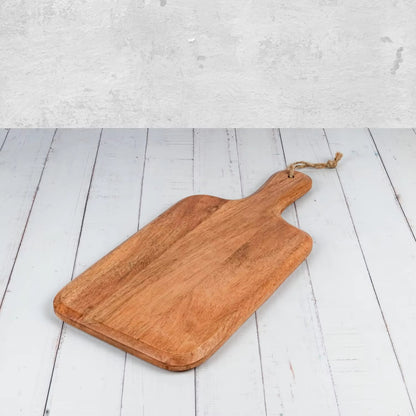 Premium Acacia Oar-Style Face-Grain Cutting Board