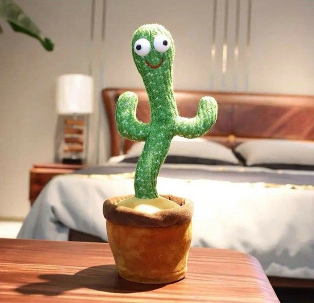 Rechargeable Dancing Cactus Toy for Kids